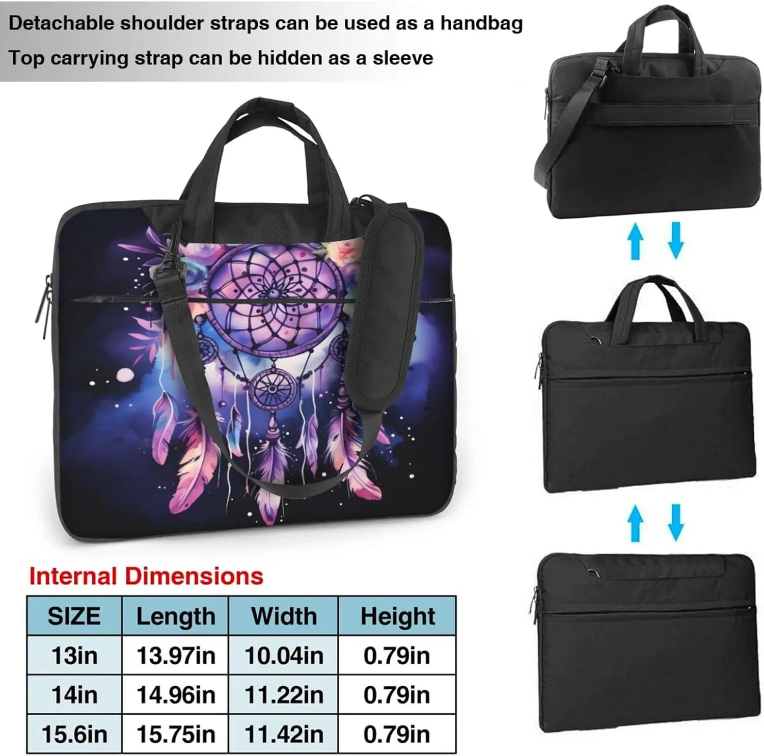 Laptop Bag Japanese Bamboo Geometric Red Golden Laptop Tote Bag Women Men Laptop Sleeve Case Lightweight Briefcase