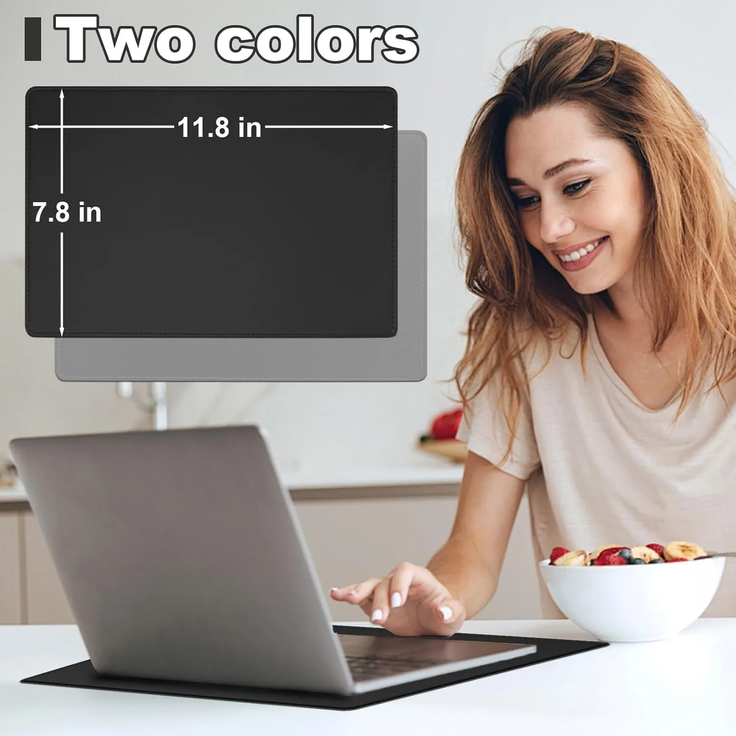 Laptop Protective Pad, Electromagnetic Radiation Laptop Protective Pad, Suitable for Laptops, Tablets, and Mobile Phones, Easy to Carry (7.8x11.8inch Black)