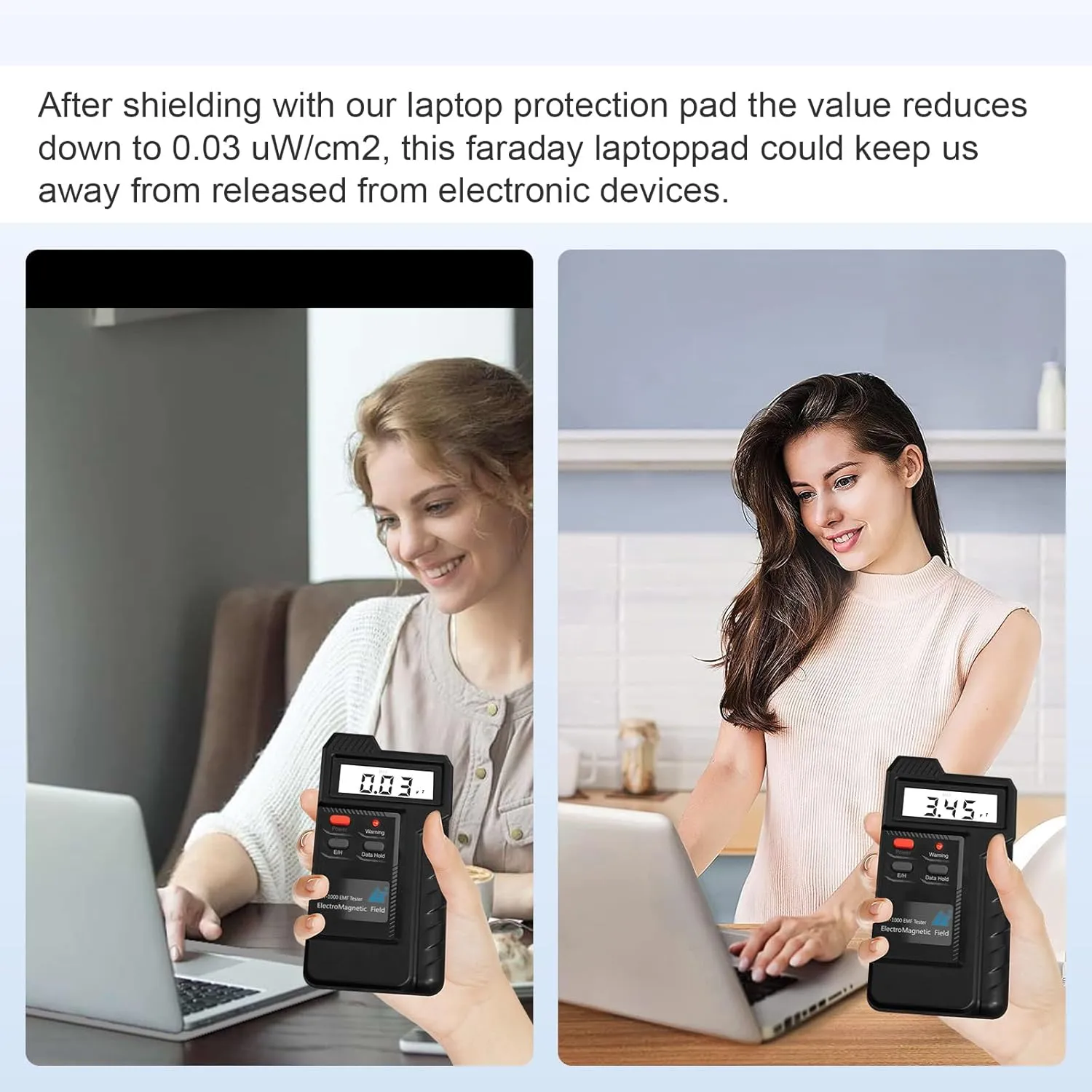 Laptop Protective Pad, Electromagnetic Radiation Laptop Protective Pad, Suitable for Laptops, Tablets, and Mobile Phones, Easy to Carry (7.8x11.8inch Grey)