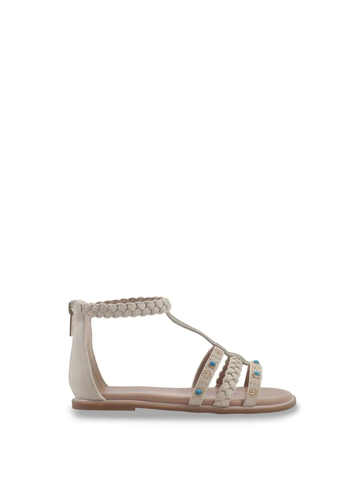 Little Girls' Val Neva Sandals in Cream