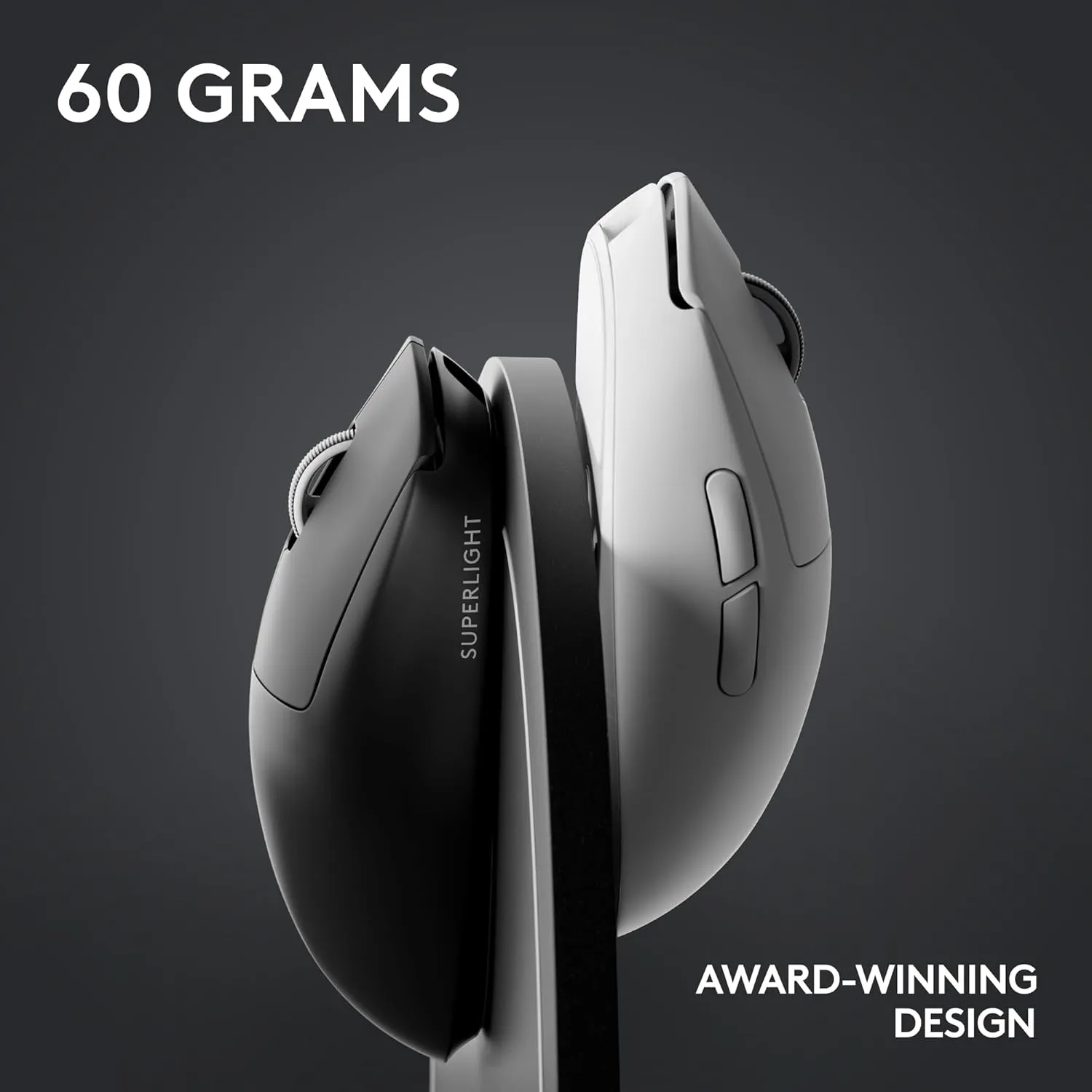 Logitech G PRO X Superlight 2 Lightspeed Wireless Gaming Mouse, 8K Polling, Lightweight, LIGHTFORCE Hybrid Switches, Hero 2 Sensor, 888 IPS, 44,000 DPI,USB-C Charging, PC & Mac (Renewed)
