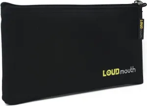 Loudmouth Zippered Pouch for Handheld Wired Microphones | Mic Bag | 9.25" x 5" (1 Pack)