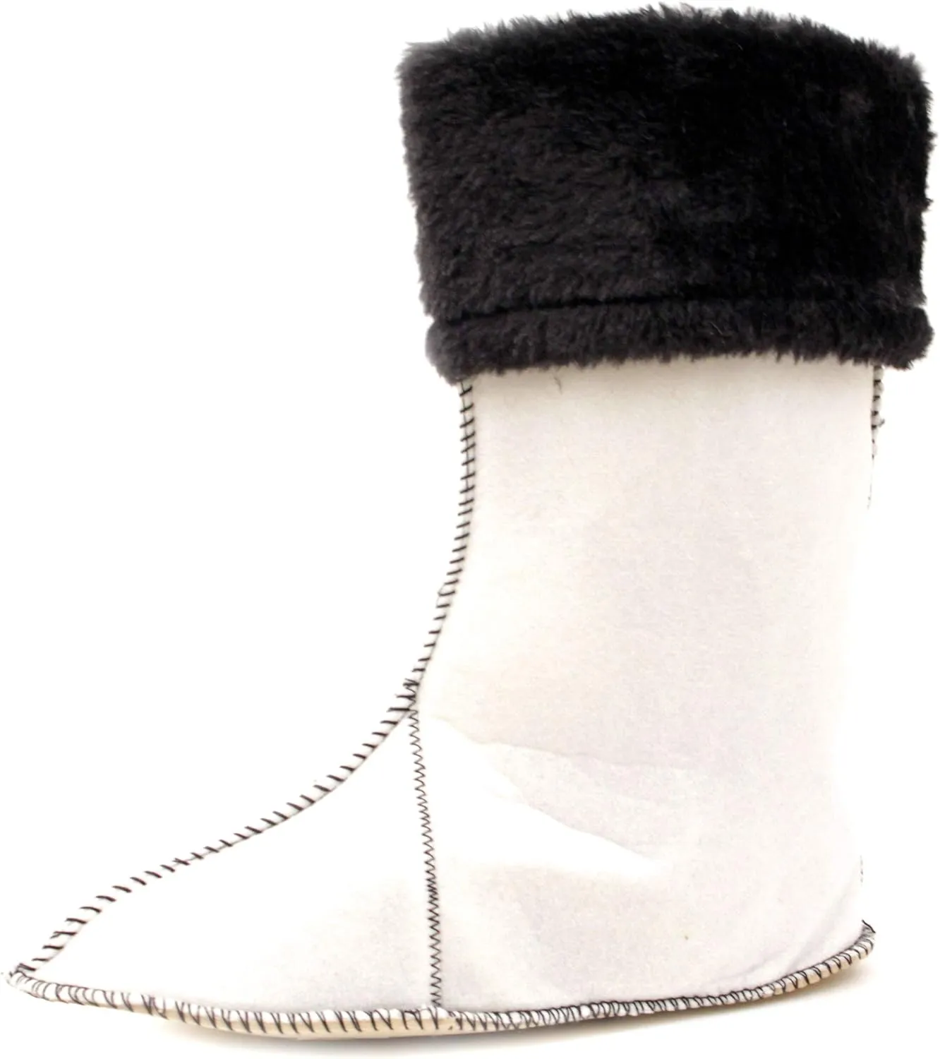 Luckers Women's Mid -High Fleece Rain Boots Liners