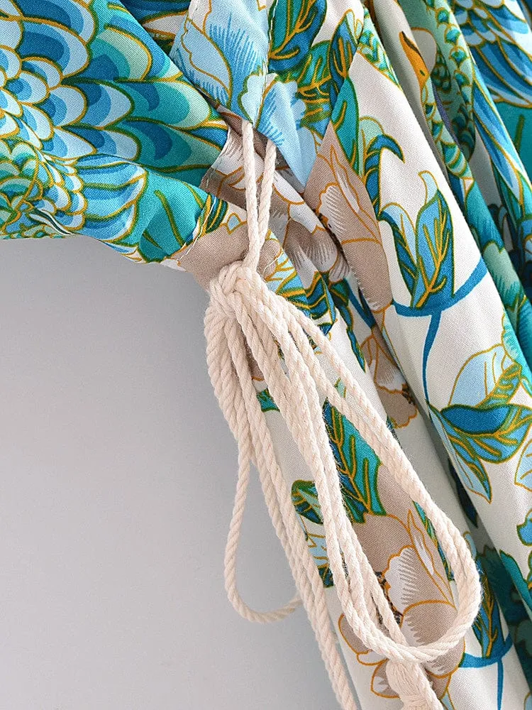 LUNAR Maxi Dress - Ocean