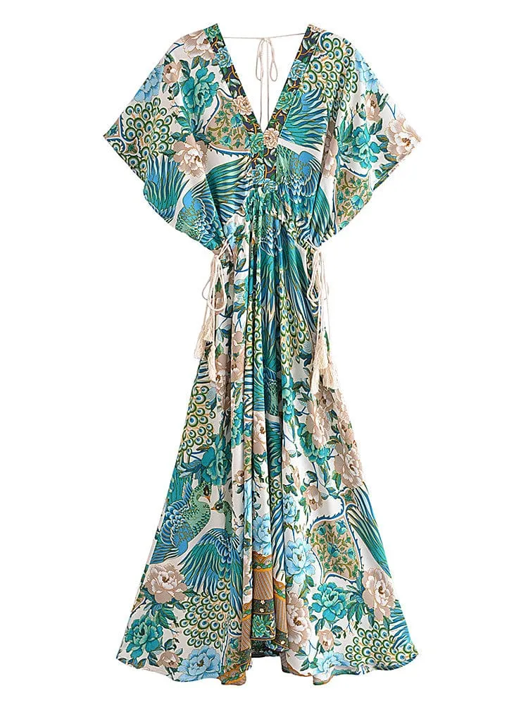 LUNAR Maxi Dress - Ocean
