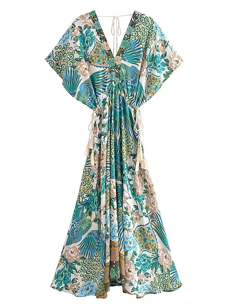 LUNAR Maxi Dress - Ocean