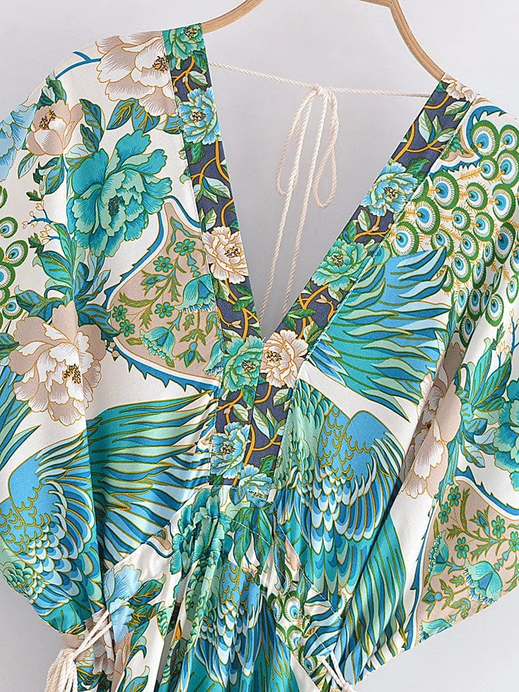 LUNAR Maxi Dress - Ocean