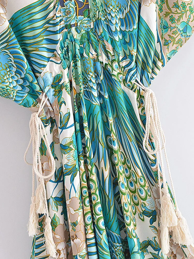 LUNAR Maxi Dress - Ocean