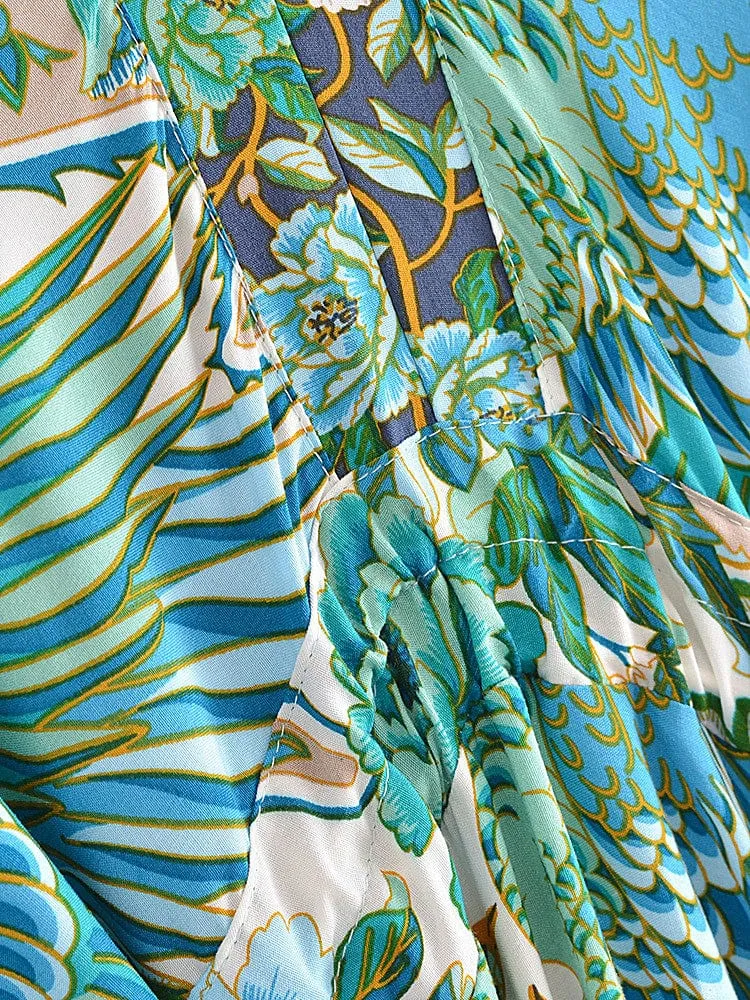 LUNAR Maxi Dress - Ocean