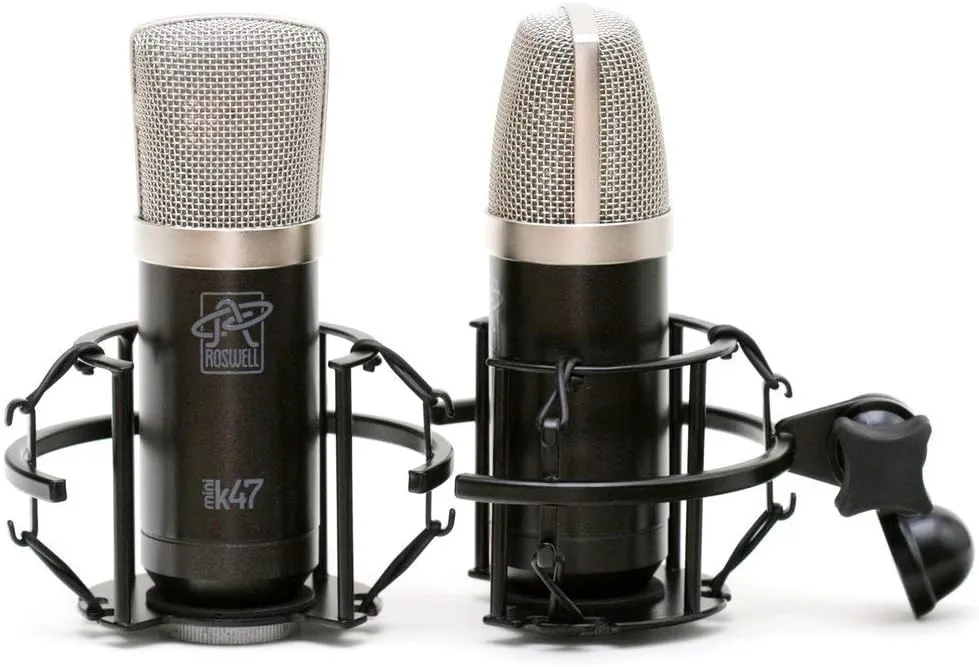 Matched Pair Mini K47 Microphones