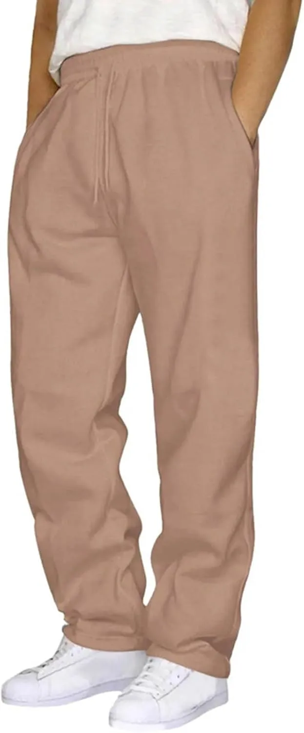Mens Joggers Pants Stretch Drawstring Utility Construction Big and Tall Sweatpants Yoga Trousers Casual Gym Pants