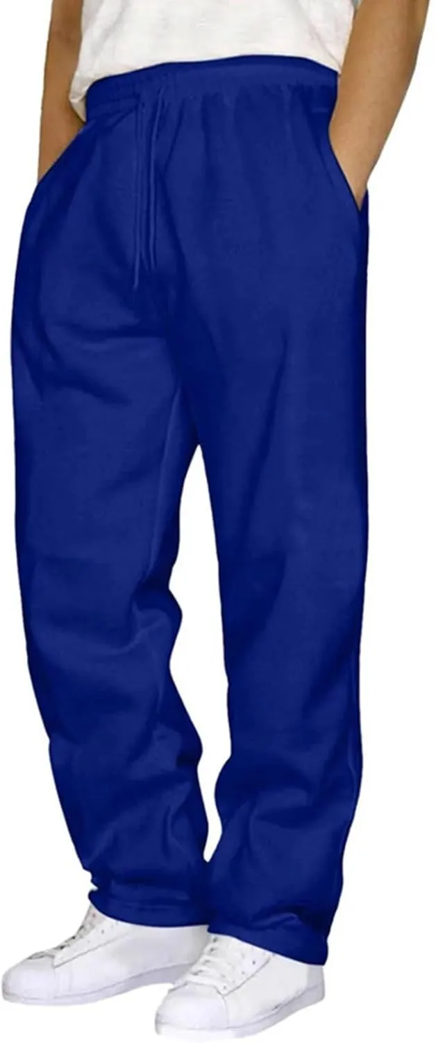 Mens Joggers Pants Stretch Drawstring Utility Construction Big and Tall Sweatpants Yoga Trousers Casual Gym Pants
