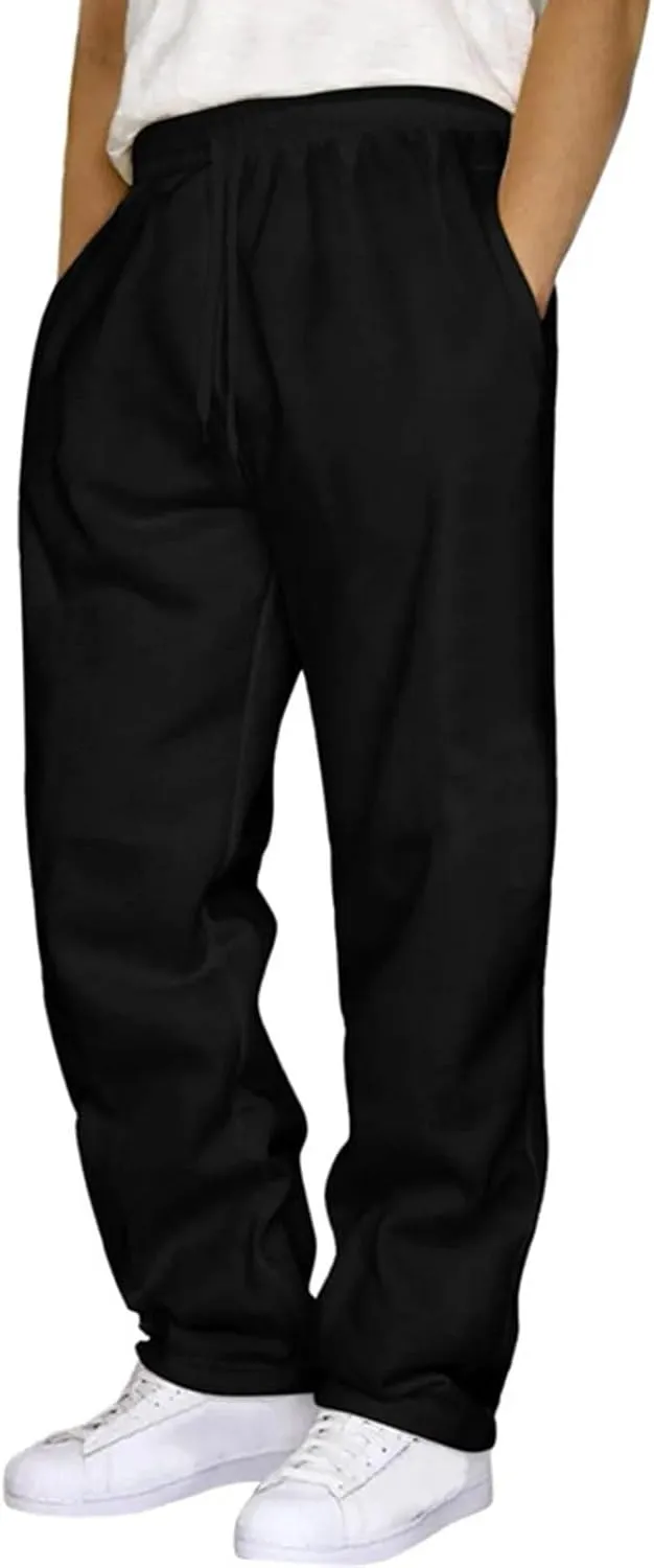 Mens Joggers Pants Stretch Drawstring Utility Construction Big and Tall Sweatpants Yoga Trousers Casual Gym Pants