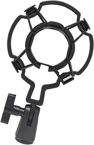 Microphones Holder,Professional Condenser Microphones Shock Mount Holder for Studio Diaphragm Microphones Clip