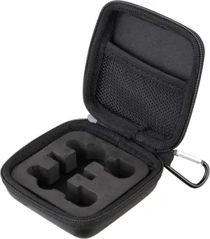 Mini Mic Case Wireless Lavalier Microphone Case for Wireless lavalier microphones Wireless Microphones Mini Tiny Mic Lapel Clip Microphones (Case only)
