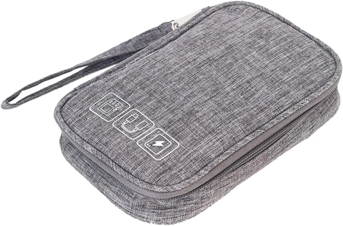 Mini Multi-function Travel Bag Waterproof Organizer for Electronics Cables Chargers