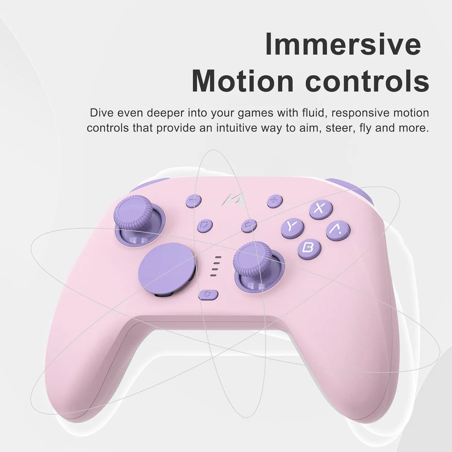 MOBAPAD N1 HD Nintendo Switch Controller Wireless, NFC, Hall Effect Joysticks, ALPS Motors, HD Vibration, Multi-Platform Support