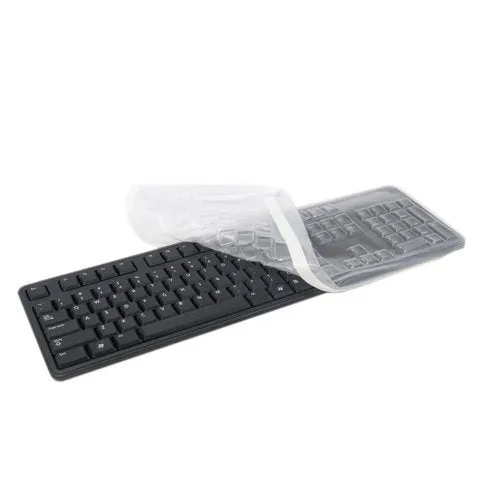 New Clear Desktop Keyboard Cover for HP SK2026 704222-001 USB Wired Keyboards