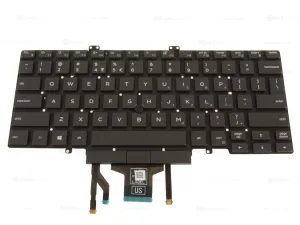 New Dell OEM Latitude 5410 5411 Backlit Laptop Keyboard US INTL Dual Point H168J