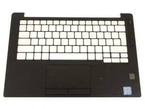 New Dell OEM Latitude 7280 7380 EMEA Palmrest Touchpad Assembly  Fingerprint Reader EMEA WKFKH