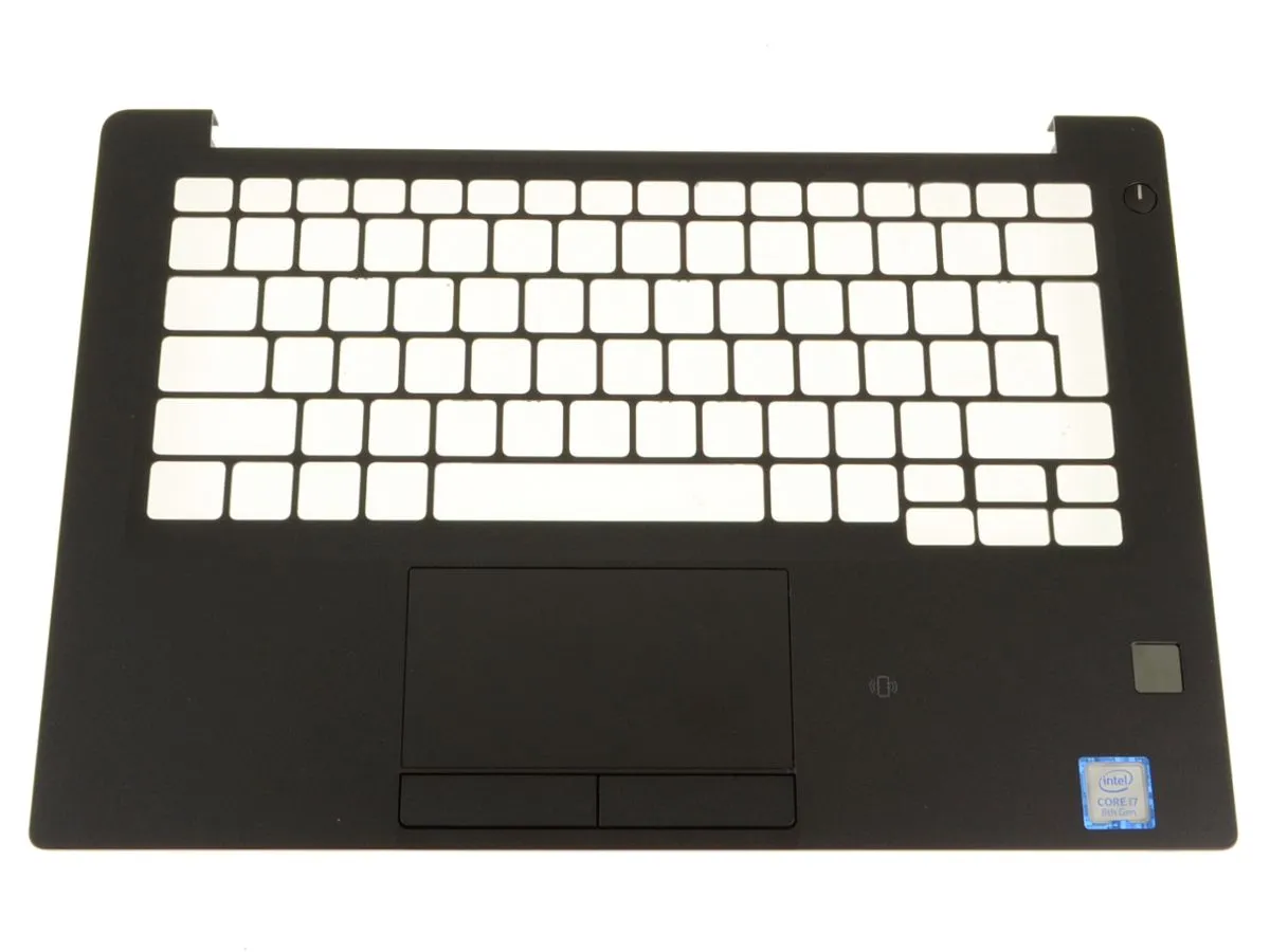 New Dell OEM Latitude 7280 7380 EMEA Palmrest Touchpad Assembly  Fingerprint Reader EMEA WKFKH