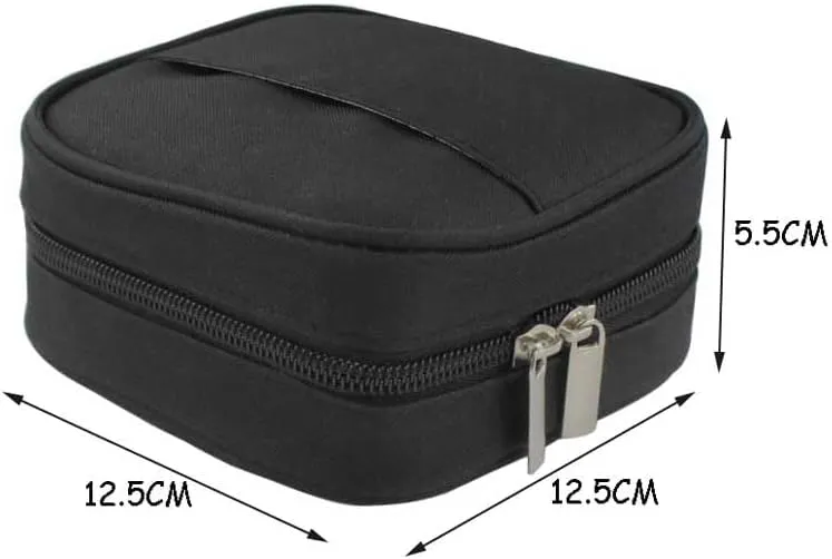 NIXNUT Cable Storage Bag,Travel Cable Organiser Bag,Portable Cable Bag,Waterproof Cable Organizer Bag,Small Electronic Accessories Organizer,for Chargers and More