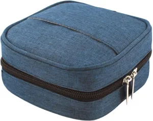 NIXNUT Cable Storage Bag,Travel Cable Organiser Bag,Portable Cable Bag,Waterproof Cable Organizer Bag,Small Electronic Accessories Organizer,for Chargers and More