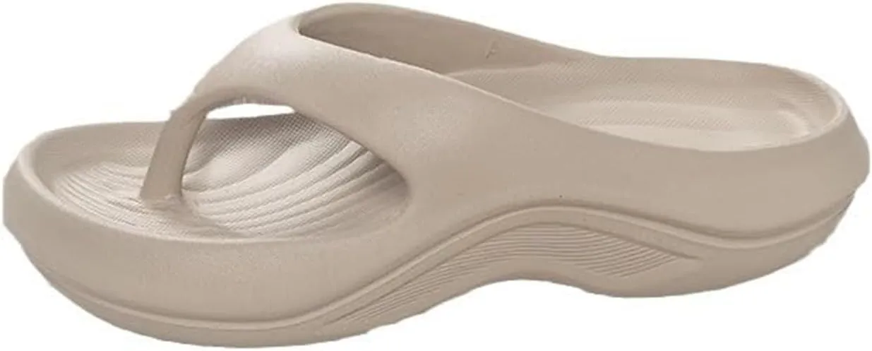 Orthopedic Flip Flops for Women Pressure Relief EVA Sandals Everywear Ara Thong Sandal Arch Support Recovery Sandals Soft Summer Beach Shoes Comfortable Pillow Shoe