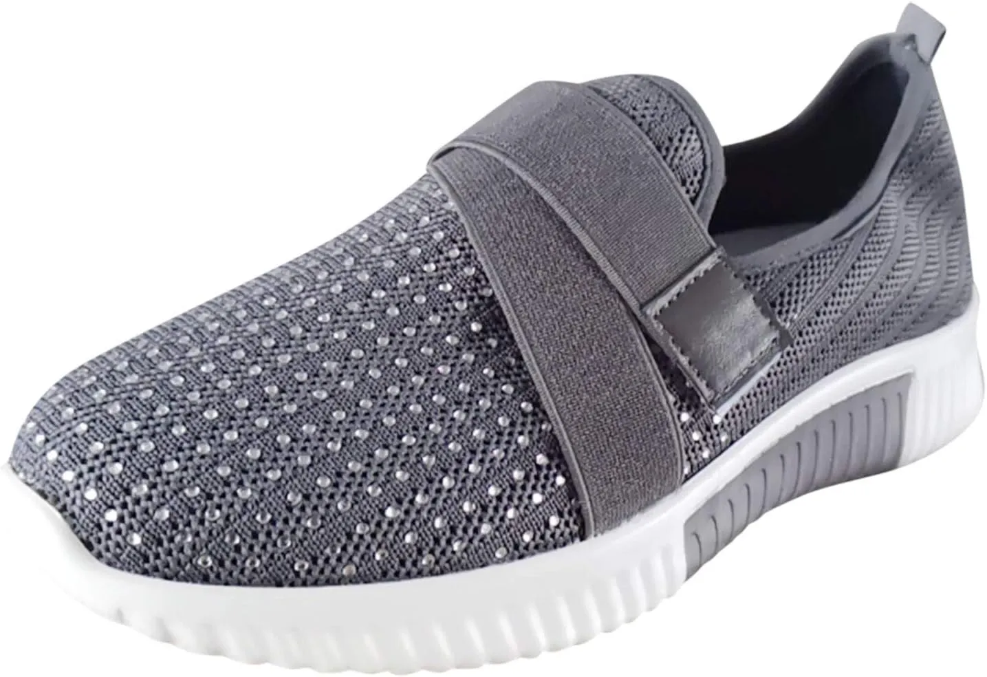 Orthopedic Shoes for Women Slip On Walking Shoes with Arch Support Breathable Lightweight Running Sneakers