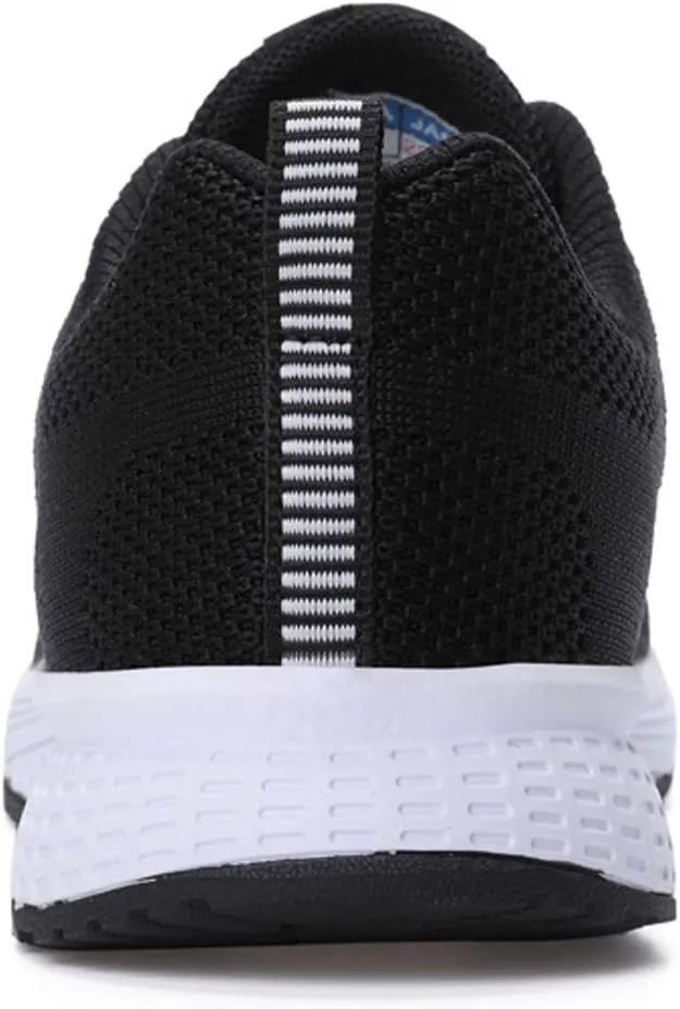 Orthopedic Tennis Shoes for Women Mesh Lace-Up Casual Sneakers Comfortable Non Slip Cushion Sneakers Wide Width Running Shoes