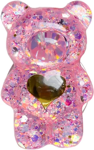 Pink Mobile Phone Finger Stand Cute Bear Doll Phone Holder Support Comfortable Grip Anti-Slip Creative Flexible, Cell Phones and Accessories, Cell Phone Stands, Kawaii