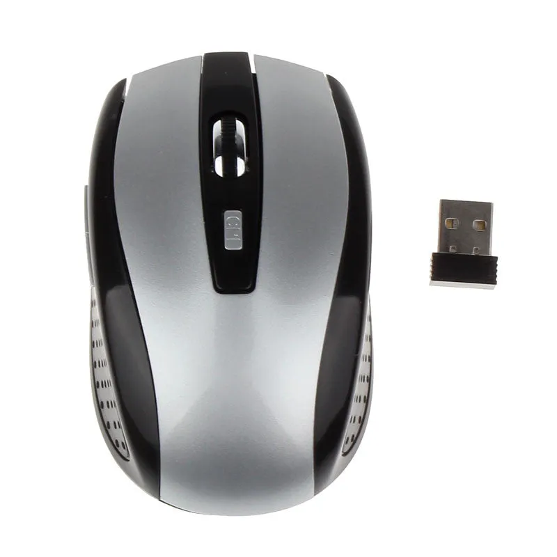 Portable 2.4G Wireless Optical Mouse Mice For Computer PC Laptop Gamer