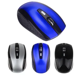 Portable 2.4G Wireless Optical Mouse Mice For Computer PC Laptop Gamer