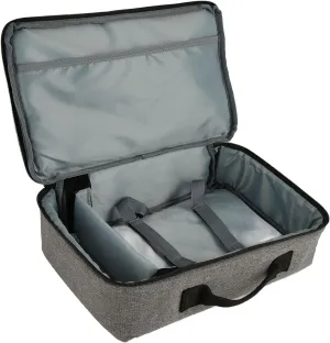 Projector Case, Projector Bag for Most Major Projector, Portable Projector Travel Carrying Case with Accessories Pockets, 13.6x7.9x4in