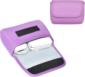 QUESTON Storage Pouch Bag Cases for Accessories MacBook Laptop Power Adapter, Wireless Mouse, iPhone Chargers, Cellphone, Power Bank, Cord, Travel Cable Electronic Organizer
