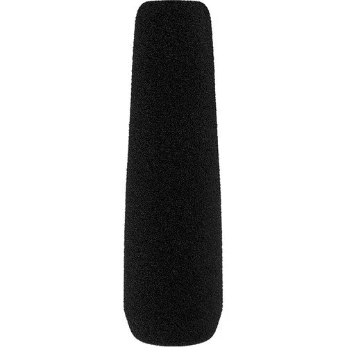 Radius Shotgun Microphone Foam Windscreen for 0.74 to 0.86" Diameter Microphones (Black, 5.9")