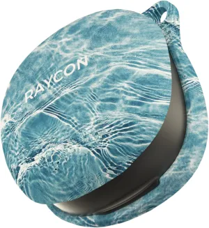 Raycon Protective Case for Raycon Fitness Earbuds - Built for Extra Protection, Wireless Charging Compatible, Lightweight, Earbud Accessories, Expressive Designs (Blue Water)