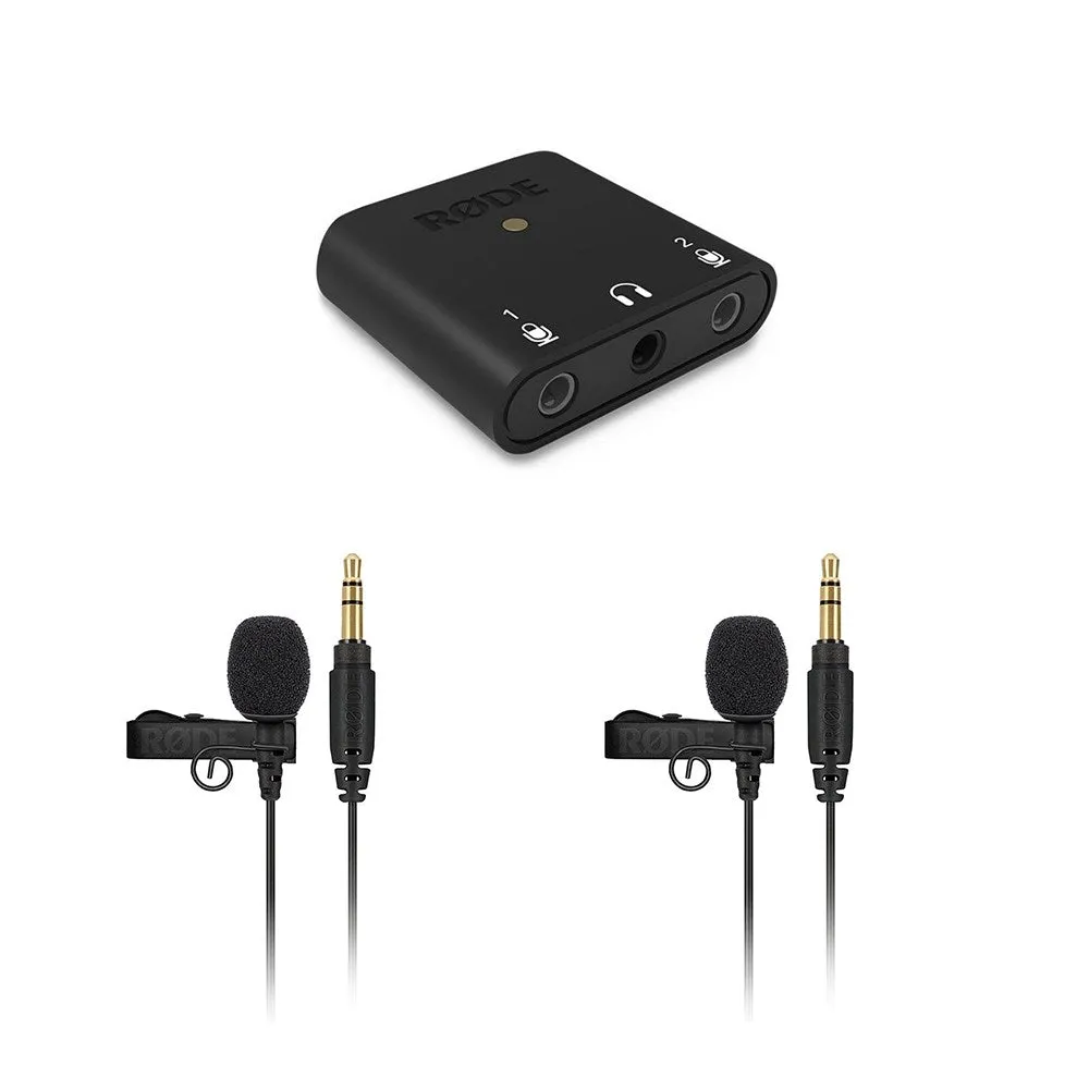RODE AI-Micro Kit with 2x Lavalier GO Microphones