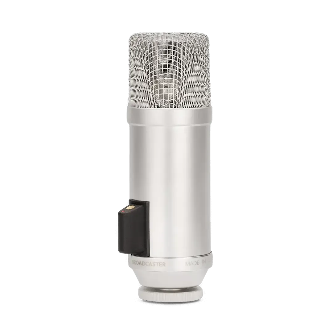 RODE Broadcaster Large-Diaphragm Cardioid Condenser Microphone