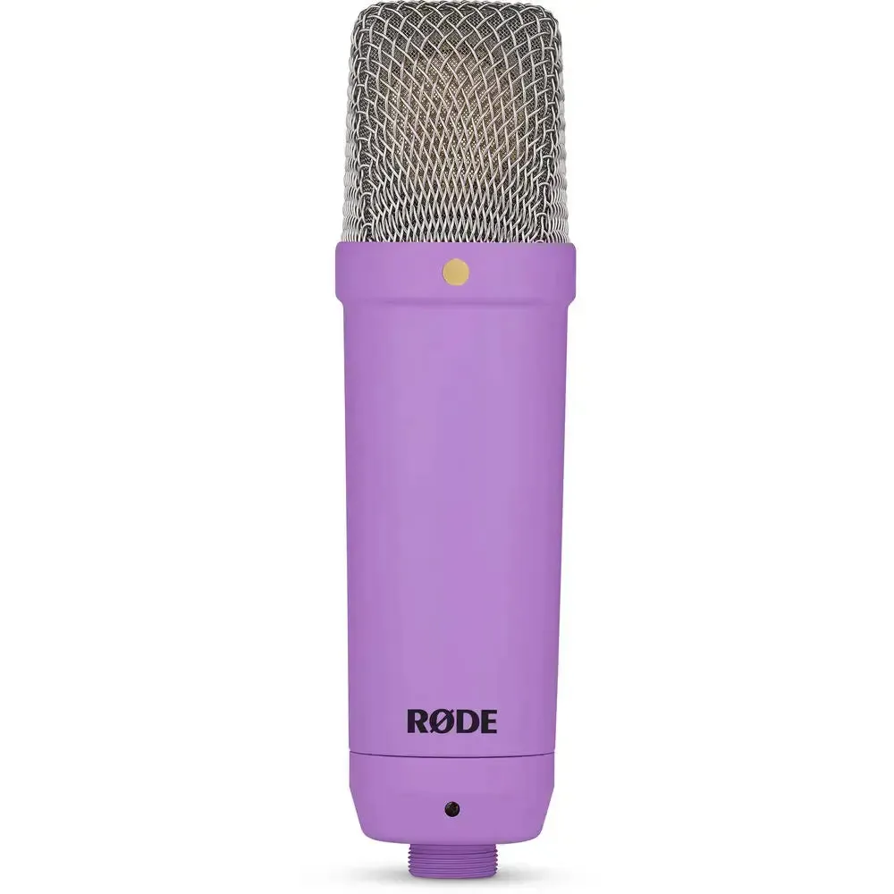 RODE NT1 Signature Series Large-Diaphragm Condenser Microphone (Purple)