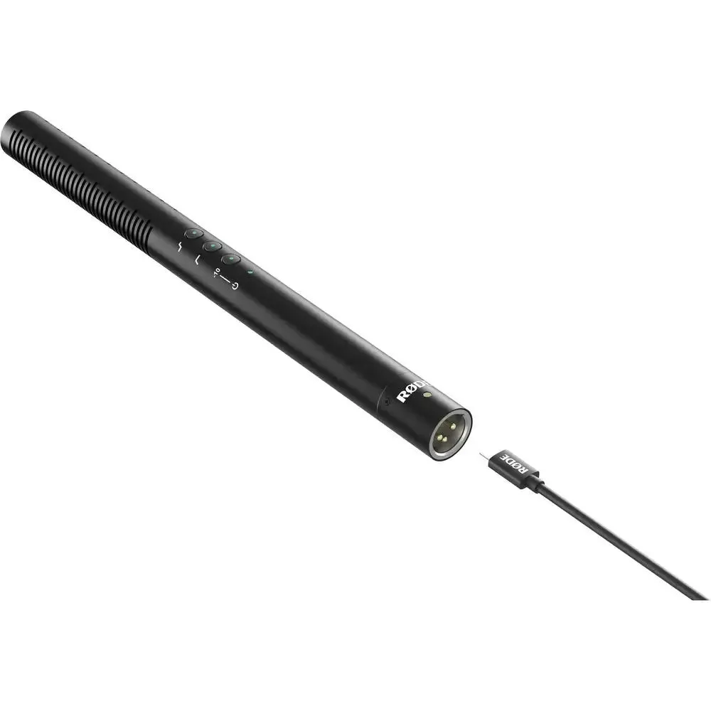 Rode NTG4  Broadcast Shotgun Microphone With Rechargeable Lithium Battery