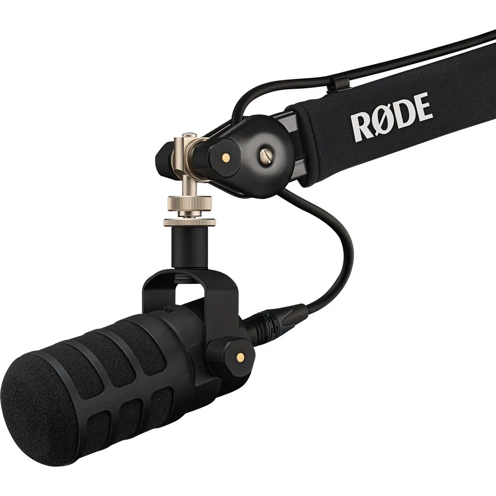RODE PodMic USB and XLR Dynamic Broadcast Microphone (Black)