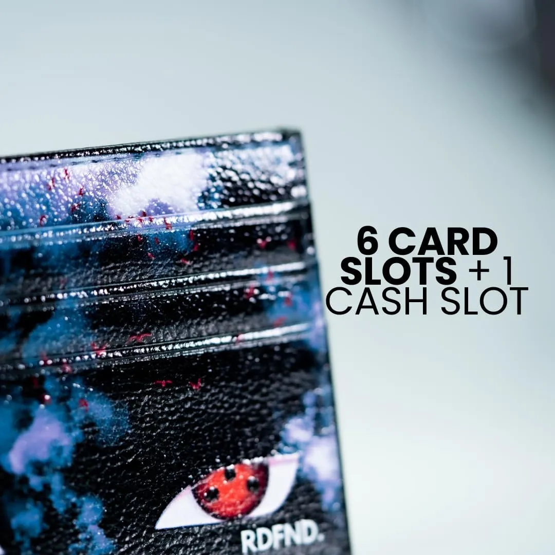 SIMPLYMDRN Brutal - RDFND Minimalist Wallet - Credit Card Holder - Cool Wallet For Men - Faux Leather Thin Wallet - Ultra Slim