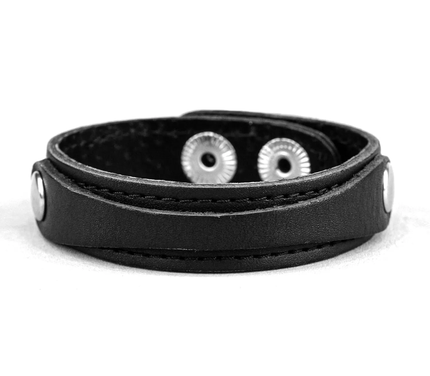 slim braided Leather cuff bracelet for women or men, Handmade 3550st