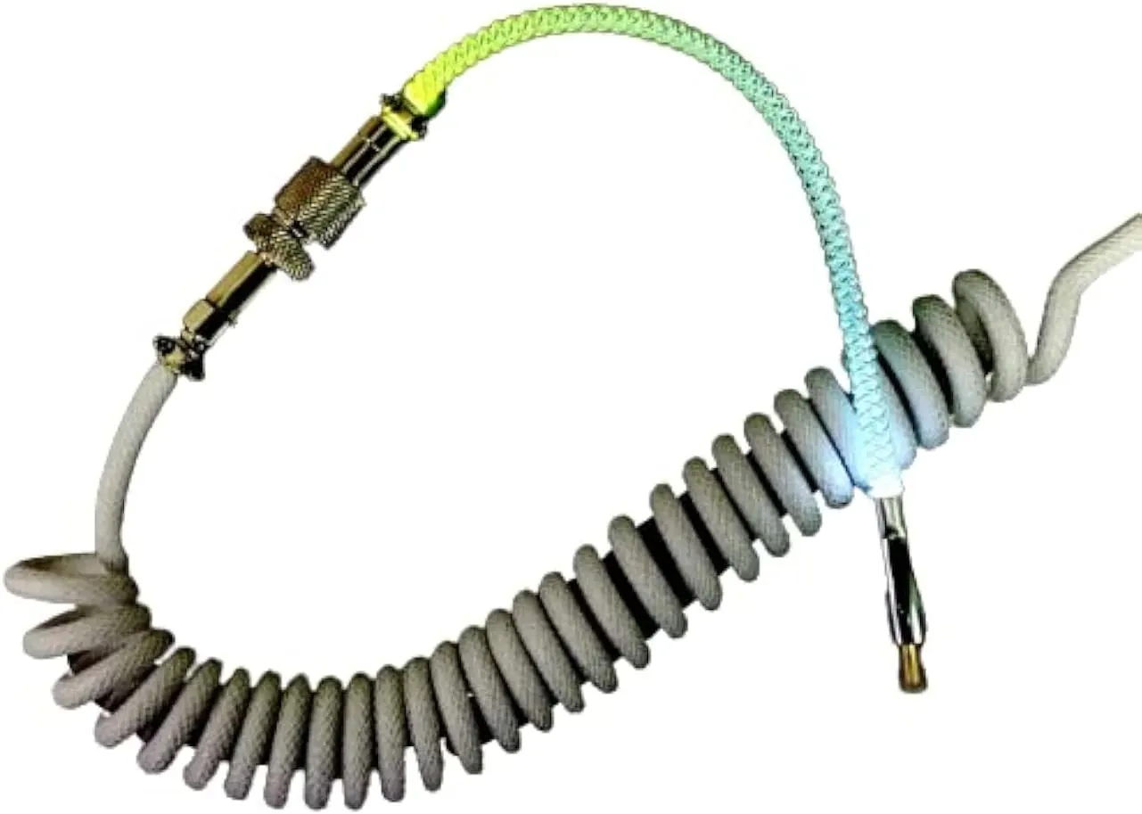 SUPERLIT Keyboard RGB Aviator Cable, White