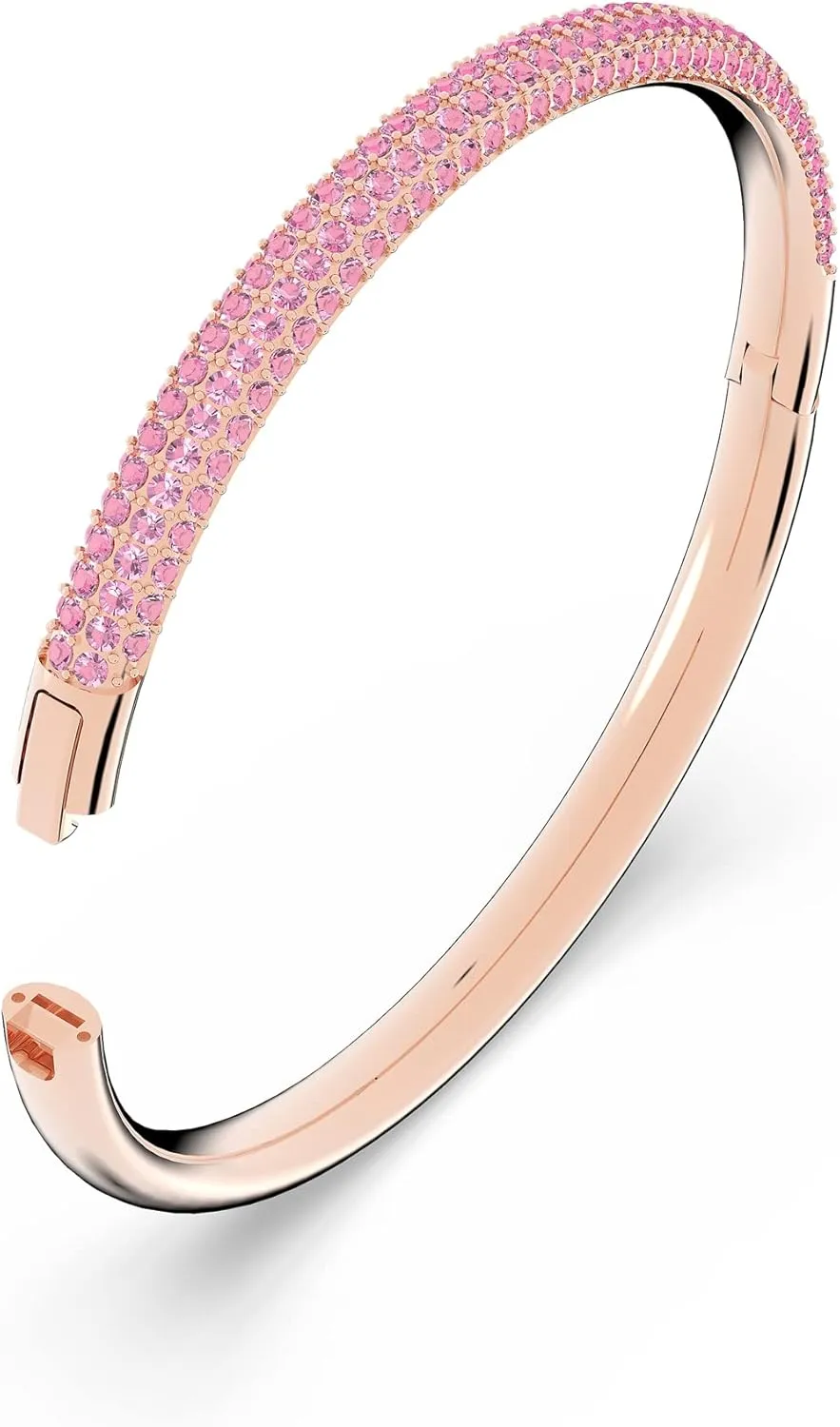 Swarovski Stone Bangle Bracelet Collection, Clear Crystals, Pink Crystals