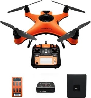 SwellPro FD1  Fisherman Best Fishing Drone with Bait Release, 4.8 LBS Payload, 1.3KM Range, IP67 Waterproof, Auto Return & Flip, Self-floating, Entry-Level, No Camera Included
