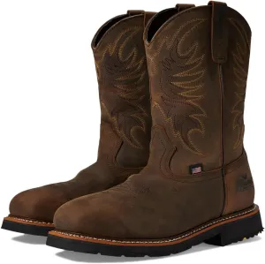 Thorogood Men's Western Work 11" Waterproof Square Toe Western Boot
