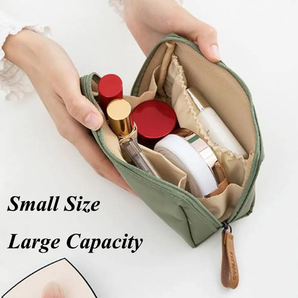 Tidynook Makeup Bag Small, Travel Mini Makeup Toiletry Bag For Purse,Pouch Cosmetic Bag Mini Portable Handbag For Women Girls (A4)