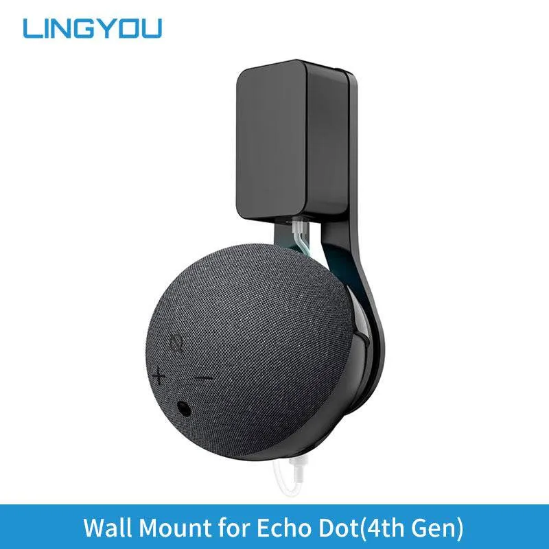 Wall Mount Holder Stand For Amazon Alexa Echo Dot 4 4th Gen